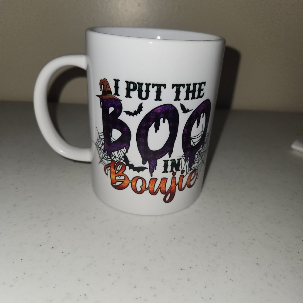 Handmade halloween mug new